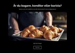 Bageri & Bakverk – Gratis WordPress-Tema