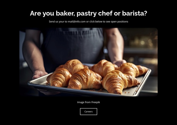 Bakery & Pastries Template