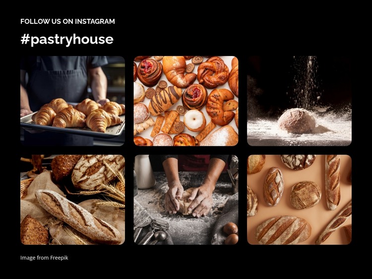 Downtown bakery Web Design