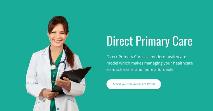 Direct primary care CSS Template