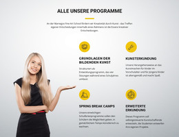 Zeichnung Und Keramik - Responsive Website