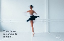 Estudio De Danza Clásica - HTML Website Builder