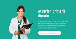 Diseño HTML Para Atención Primaria Directa