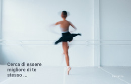 Studio Di Danza Classica - Pagina Di Destinazione HTML