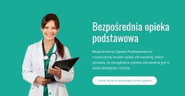 Bezpośrednia Opieka Podstawowa - Bezpłatna Makieta Strony Internetowej