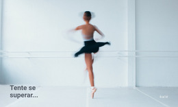 Estúdio De Dança Clássica - Modelo Joomla Gratuito