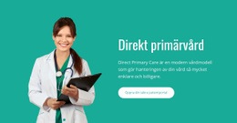 Webbplatsdesign För Direkt Primärvård