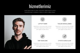 Dinamik Yazılım Çözümleri Şablon HTML CSS Duyarlı