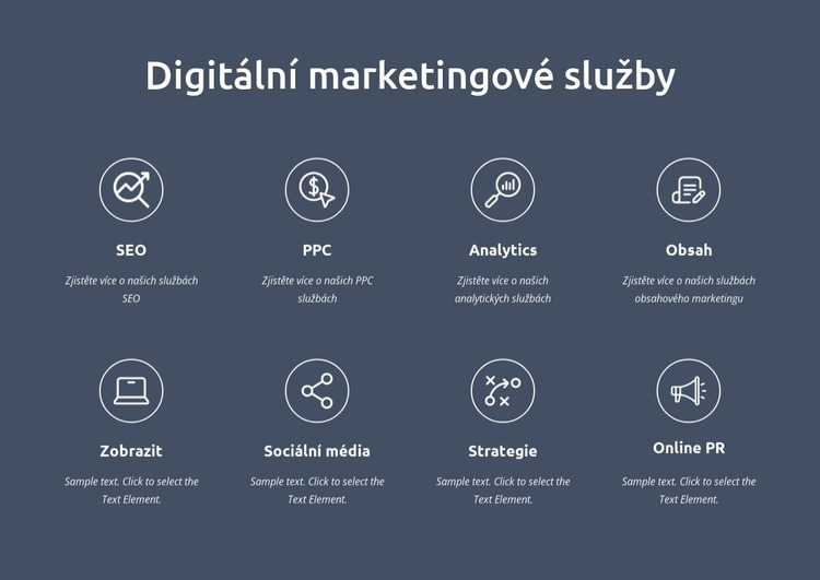 Jsme digitální marketingové služby Téma WordPress