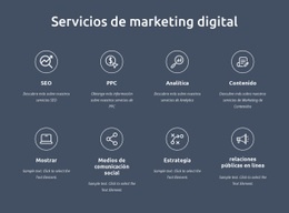 Diseño De Sitio Web Para Somos Servicios De Marketing Digital