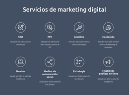 Somos Servicios De Marketing Digital - Descarga De Plantilla HTML