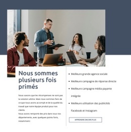 Nous Fournissons Des Sites Web Axés Sur L'Utilisateur