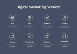 Website Design For We Are Digital Marketing Services
