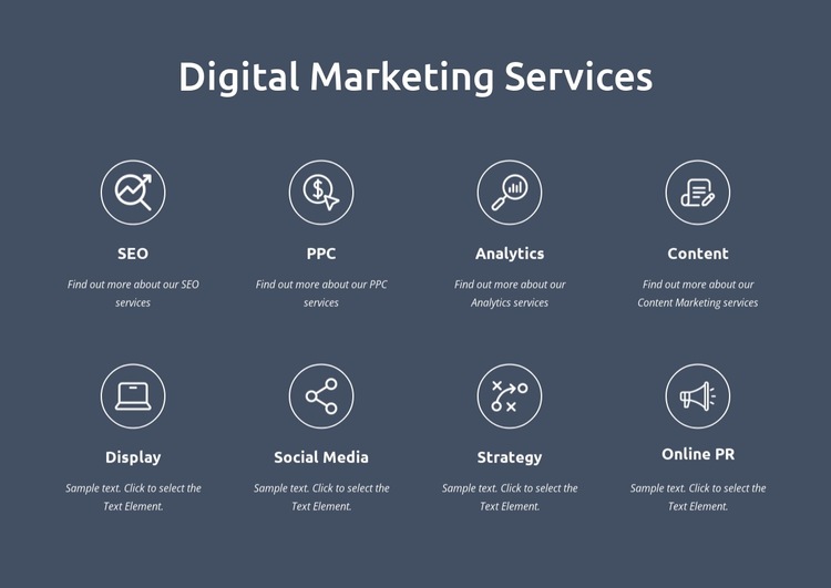 We are digital marketing services HTML5 Template