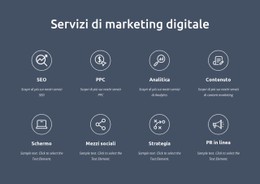 HTML5 Gratuito Per Siamo Servizi Di Marketing Digitale