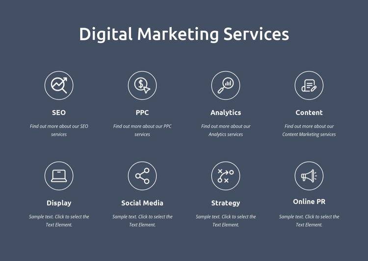We are digital marketing services Joomla Page Builder