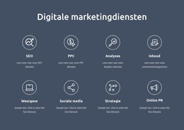 Wij Zijn Digitale Marketingdiensten