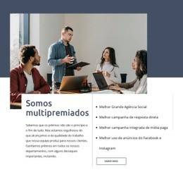 Entregamos Sites Focados No Usuário - Modelo HTML5 Para Download Gratuito