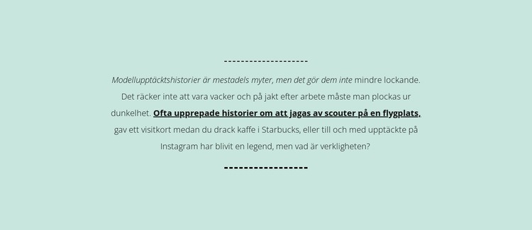 Text på myntbakgrund HTML-mall