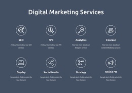 We Are Digital Marketing Services - Free Templates