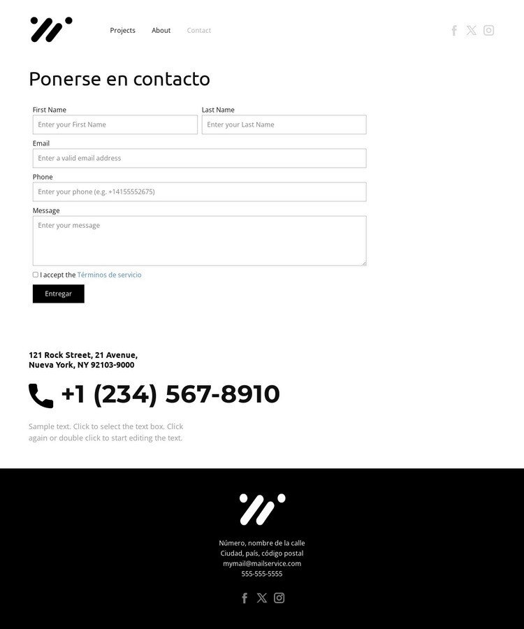 Tu primera impresion Creador de sitios web HTML