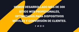 Diseño De Sitio Web Para Íconos Sociales Y De Encabezado