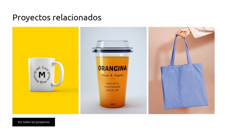 Proyectos relacionados Plantilla HTML