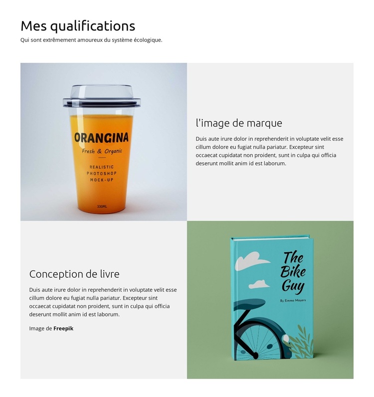 La perfection de l'emballage Thème WordPress