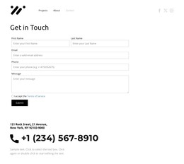 Your first impression - HTML Template by Nicepage