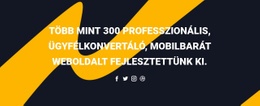 HTML Oldal Ehhez: Fejléc És Közösségi Ikonok