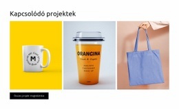 A Legkreatívabb WordPress Téma A Következőhöz: Kapcsolódó Projektek