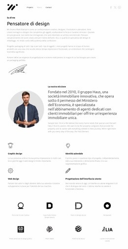 Adoro Creare Design - Modelli Di Siti Web