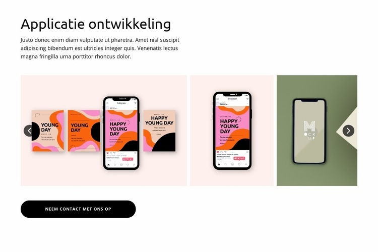 Jouw merkidentiteit Website Builder-sjablonen