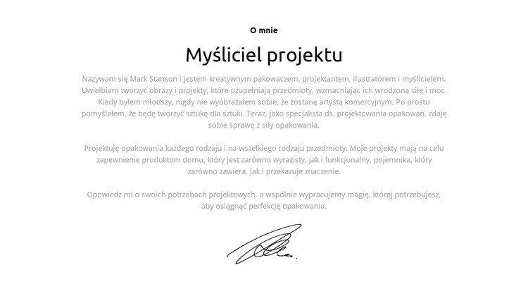 Tyle przypadków Projekt strony internetowej