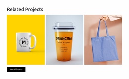 Related Projects - Professional Website Template