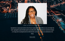 Vida De Ciudad Grande: Maqueta De Sitio Web Profesional Personalizable