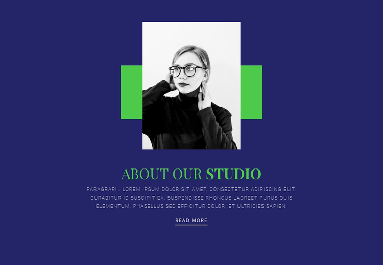 Digital marketing agency Squarespace Template Alternative