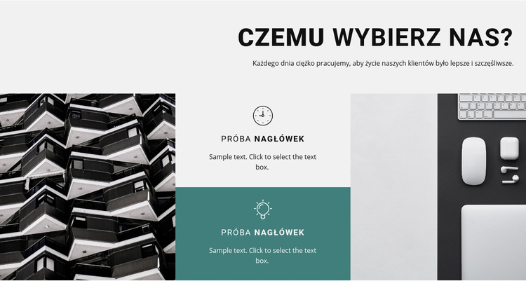 Efektywny proces biznesowy Motyw WordPress