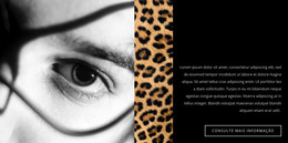 Estampas De Animais - Código Do Modelo HTML