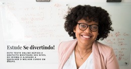 Cursos Educacionais - Página De Destino Gratuita