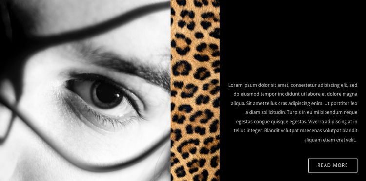 Animal prints Website Builder Software