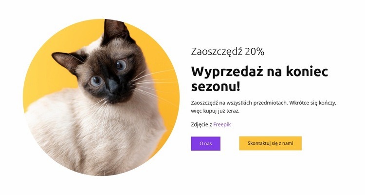 Koty są moimi najlepszymi przyjaciółmi Szablony do tworzenia witryn internetowych