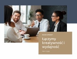 Łączymy Twórczą Wydajność - Przeciągnij I Upuść Stronę Docelową