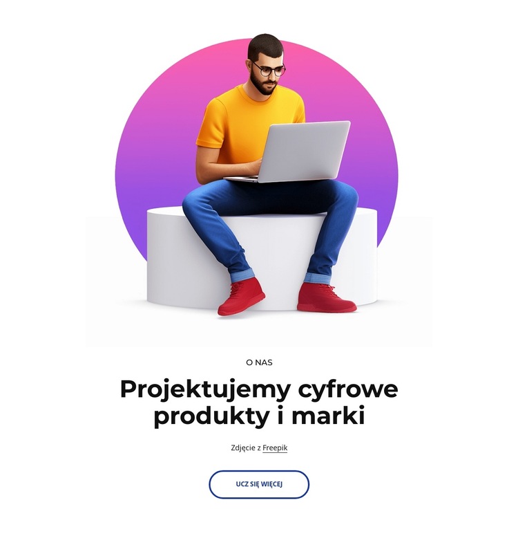 Projektujemy strony internetowe, które mają moc transformacji Twojego biznesu Szablon witryny sieci Web