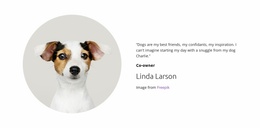 Dogs Owners - Website Template