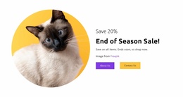 Premium Landing Page For Cats Are My Best Friends