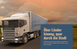 Güterverkehr Über Länder Hinweg