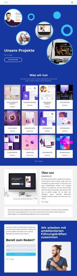 Portfolio-Seite