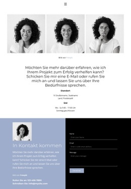 Website-Design Für Ich Berate Unternehmen