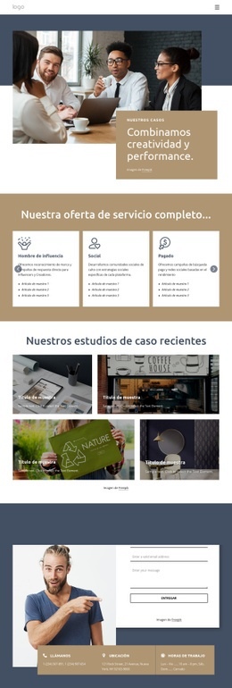 Resolver Casos Reales De Consultoría De Gestión - Mejor Diseño De Sitio Web